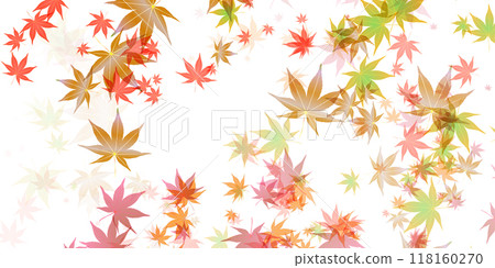 Autumn leaves autumn background 118160270