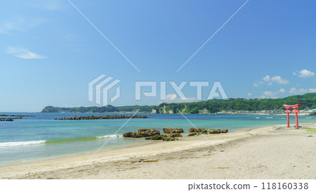 [千葉縣勝浦市] 勝浦中央海水浴場 118160338