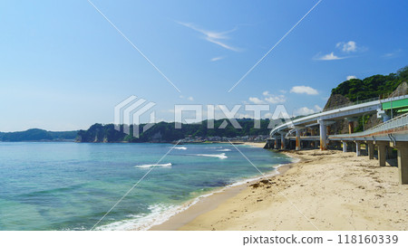 [千葉縣勝浦市] 勝浦中央海水浴場 118160339
