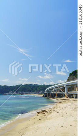 [千葉縣勝浦市] 勝浦中央海水浴場 118160340
