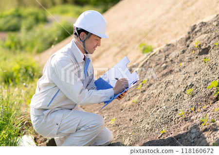 Civil engineering construction management and ground investigation 118160672