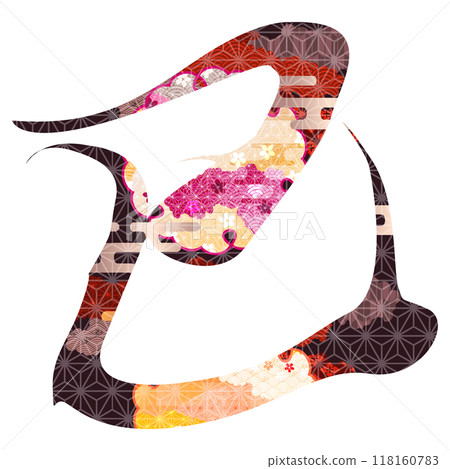 Snake New Year's card character icon 118160783