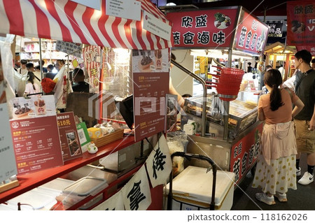 Taiwan night market/food stall image Taiwan night market/food stall image 118162026