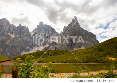 Cloud Capped Mountains from Passo Rolle to Baita Segantini, Italian Dolomites 118162322