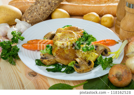Australian baked potatoes 118162528