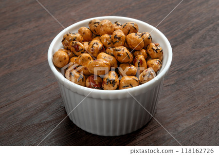 Traditional Japanese snack: bean confectionery Traditional Japanese snack: bean confectionery 118162726