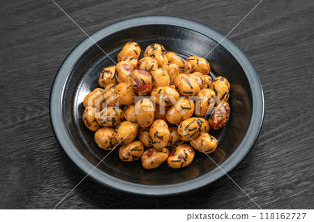 Traditional Japanese snack: bean confectionery Traditional Japanese snack: bean confectionery 118162727