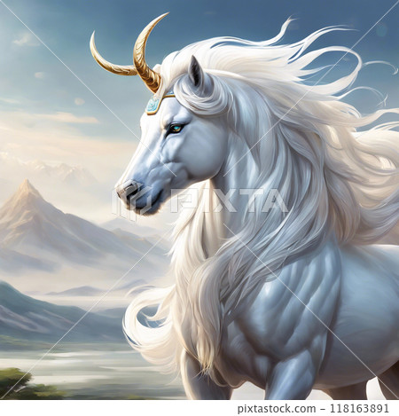 Mysterious White Beast 118163891