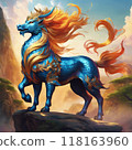 Fantasy Blue Kirin 118163960