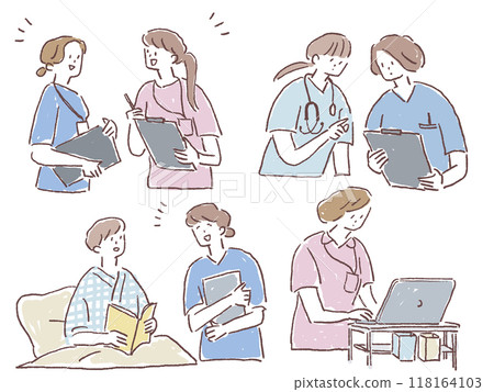 Medical and nursing job set B Medical and nursing job set B 118164103