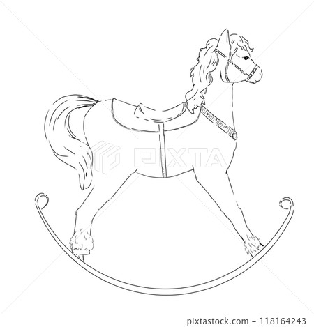 animal, horse, carousel 118164243