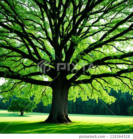 green lawn in the park green lawn in the park 118164328