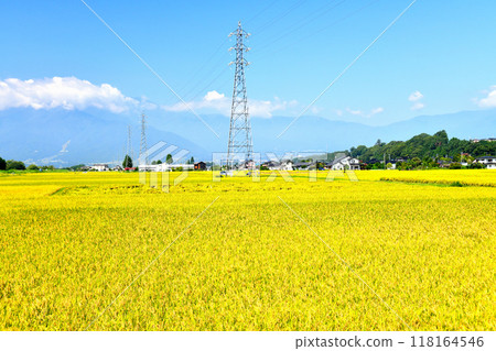 View of Mt. Kisokoma from Mishima, Ina City, Nagano Prefecture (Ina City, Nagano Prefecture) [September 2024] 118164546