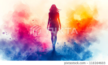 Serene Beauty Watercolor Painting of Natural Makeup Woman Surrounded by Blooming Flowers Organic Beauty Artwork Serene Beauty Watercolor Painting of Natural Makeup Woman Surrounded by Blooming Flowers Organic Beauty Artwork 118164603