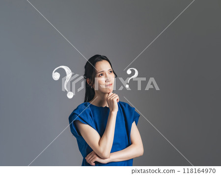 Woman worried in the dark Woman worried in the dark 118164970