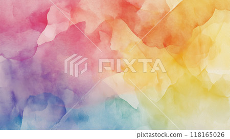 Abstract Watercolor Background with Color Gradients and Textured Surface Abstract Watercolor Background with Color Gradients and Textured Surface 118165026