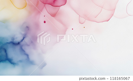 Abstract Watercolor Background with Color Gradients and Textured Surface Abstract Watercolor Background with Color Gradients and Textured Surface 118165067