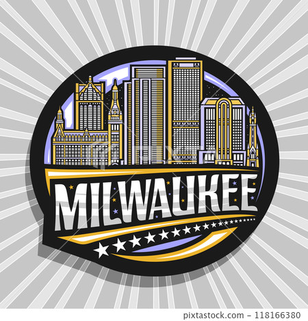 Vector logo for Milwaukee Vector logo for Milwaukee 118166380