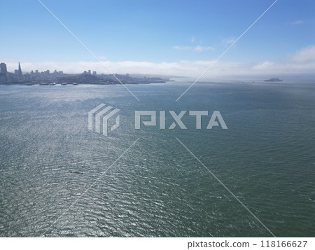 用無人機鳥瞰舊金山 用無人機鳥瞰舊金山 118166627