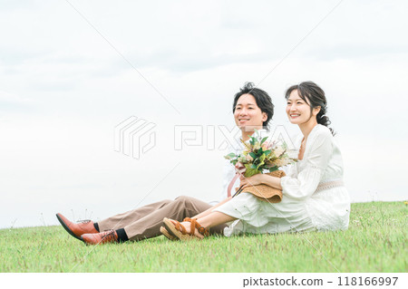 清爽情侶/情侶/情侶/休閒婚禮 118166997