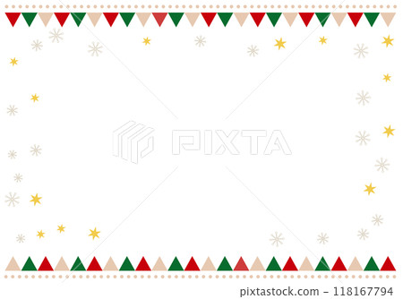 Christmas frame beautiful background material 7 part 1 118167794