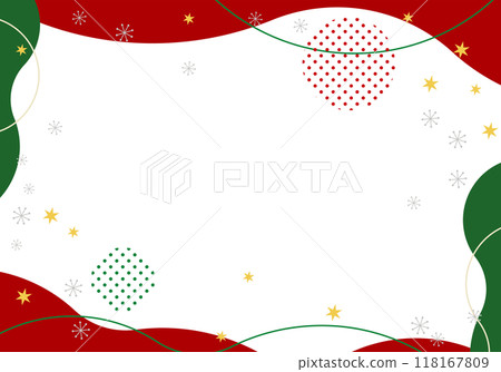 Christmas frame, glitter background 1 of 1 118167809