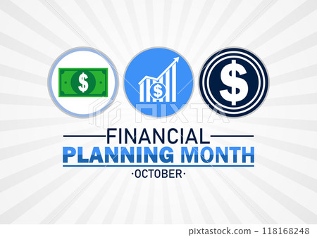 Financial Planning Month, background Financial Planning Month, background 118168248