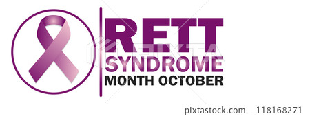 Rett Syndrome Awareness Month October 118168271