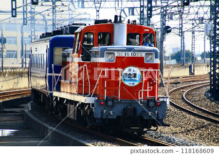 初秋時節，推拉列車開往南會津...DL Taiki ``南會津'' 118168609