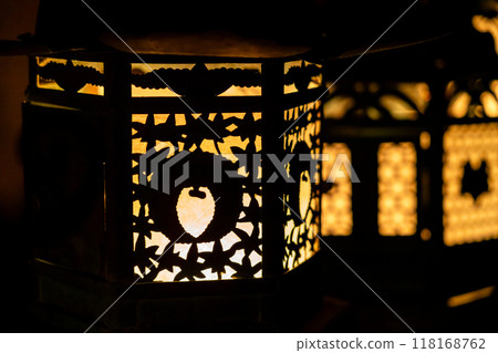 [Nara Prefecture] Kasuga Taisha Shrine, where many lanterns are beautifully illuminated in the darkness of night 118168762