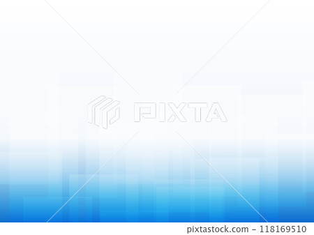 從白色到藍色的清爽漸變背景,帶有重疊的方塊 從白色到藍色的清爽漸變背景,帶有重疊的方塊 118169510
