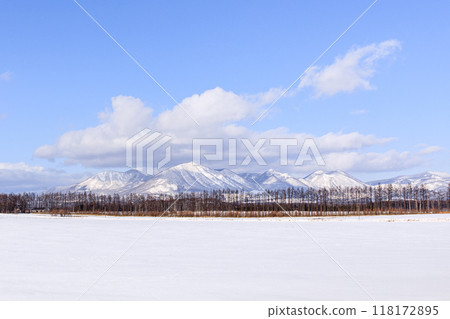 View from National Route 274, Shikaoi Town, Hokkaido [January] 118172895