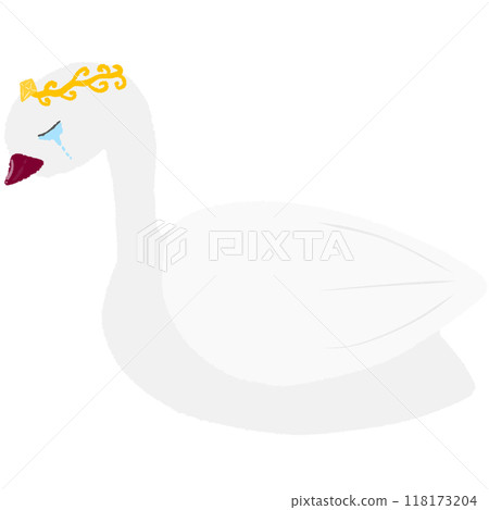 flat vector icon of the white goose flat vector icon of the white goose 118173204
