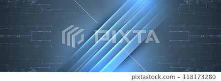 Abstract technology concept. Computer code background. Hand drawn vector illustration. 118173280