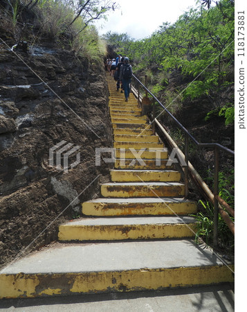 通往歐胡島鑽石頭頂的道路 118173881