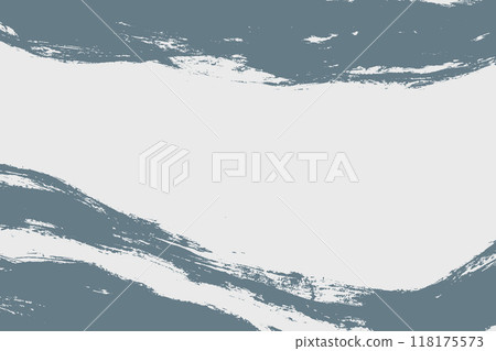 Japanese-style background illustration with brush-like lines 118175573