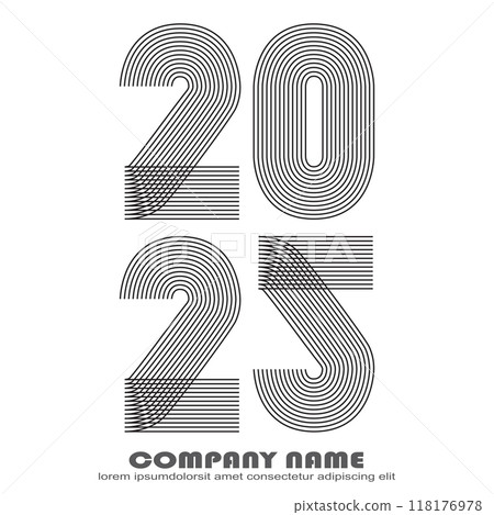 Modern 2025 Annual report isolated on white background vector illustration.Minimal trendy abstract graphic design for banner poster event template post story social media layout flyer party invitation Modern 2025 Annual report isolated on white background vector illustration.Minimal trendy abstract graphic design for banner poster event template post story social media layout flyer party invitation 118176978