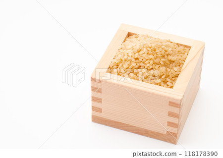 盒子裡發芽的糙米 118178390