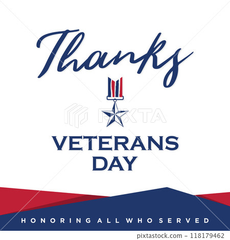 Veterans Day vector concept background for web design Veterans Day vector concept background for web design 118179462