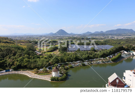 View of Sanuki Fuji from New Reoma World 118179579