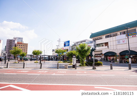 In front of JR Matsumoto Station 118180115