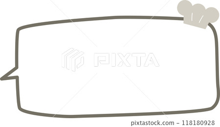 Minimal doodle hand draw cooking kitchen chef hat bakery speech bubble balloon, icon sticker memo keyword planner text box banner, flat png transparent element design Minimal doodle hand draw cooking kitchen chef hat bakery speech bubble balloon, icon sticker memo keyword planner text box banner, flat png transparent element design 118180928