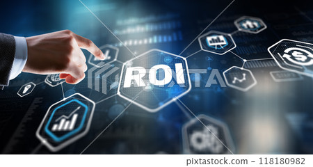Return On Investment Financial Management Revenue Concept Return On Investment Financial Management Revenue Concept 118180982