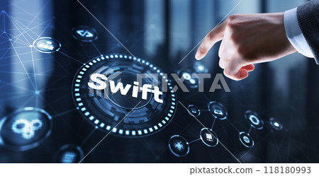 SWIFT. International bank transfer system. Society for Worldwide Interbank Financial Telecommunications SWIFT. International bank transfer system. Society for Worldwide Interbank Financial Telecommunications 118180993