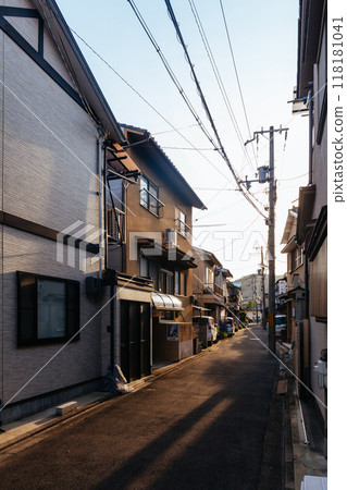 Kyoto Street Architecture in Japan Kyoto Street Architecture in Japan 118181041