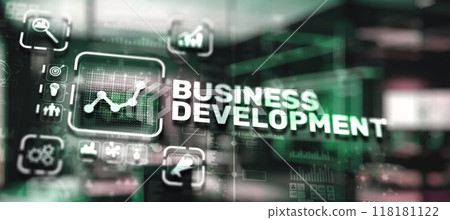 Business Development Abstract 3d background Business Development Abstract 3d background 118181122