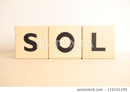 “SOL”文字/圖像 “SOL”文字/圖像 118181299
