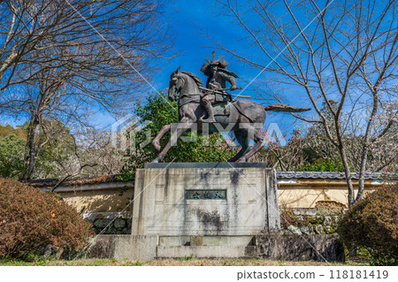 大阪府河內長野市觀心寺前的大楠雕像 118181419
