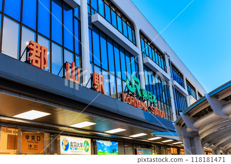 福島縣郡山市郡山站（夜景） 118181471