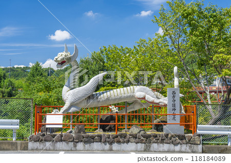 朝來孫子寺白虎雕像 朝來孫子寺白虎雕像 118184089